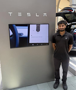 image of nasser alrahma at tesla